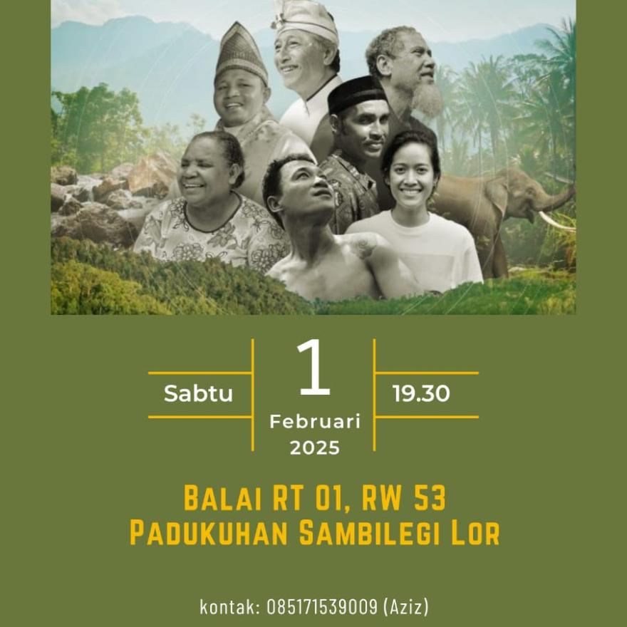HADIRILAH PEMUTARAN FILM 