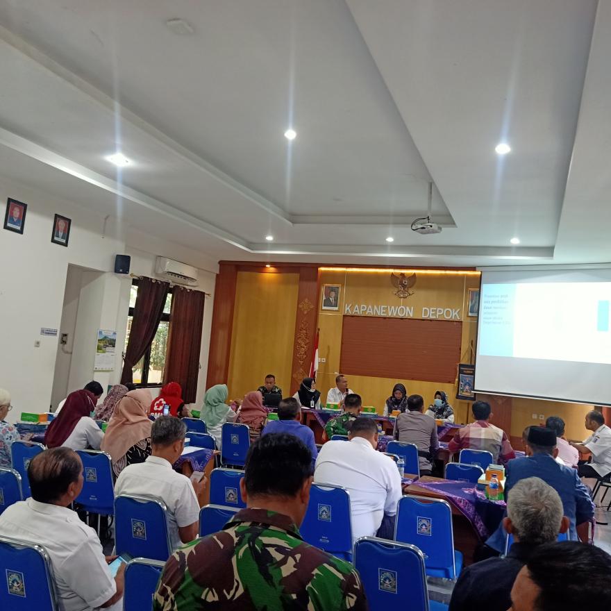 LOKAKARYA MINI LINTAS SEKTORALTAHUN 2025 DIGELAR DI KANTOR KAPANEWON DEPOK